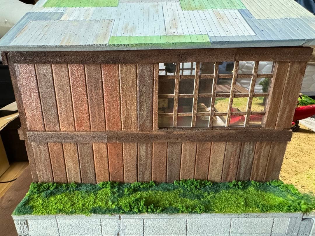 紅の豚　ジオラマ　『ピッコロ社』　ジオラマ　模型　プラモデル