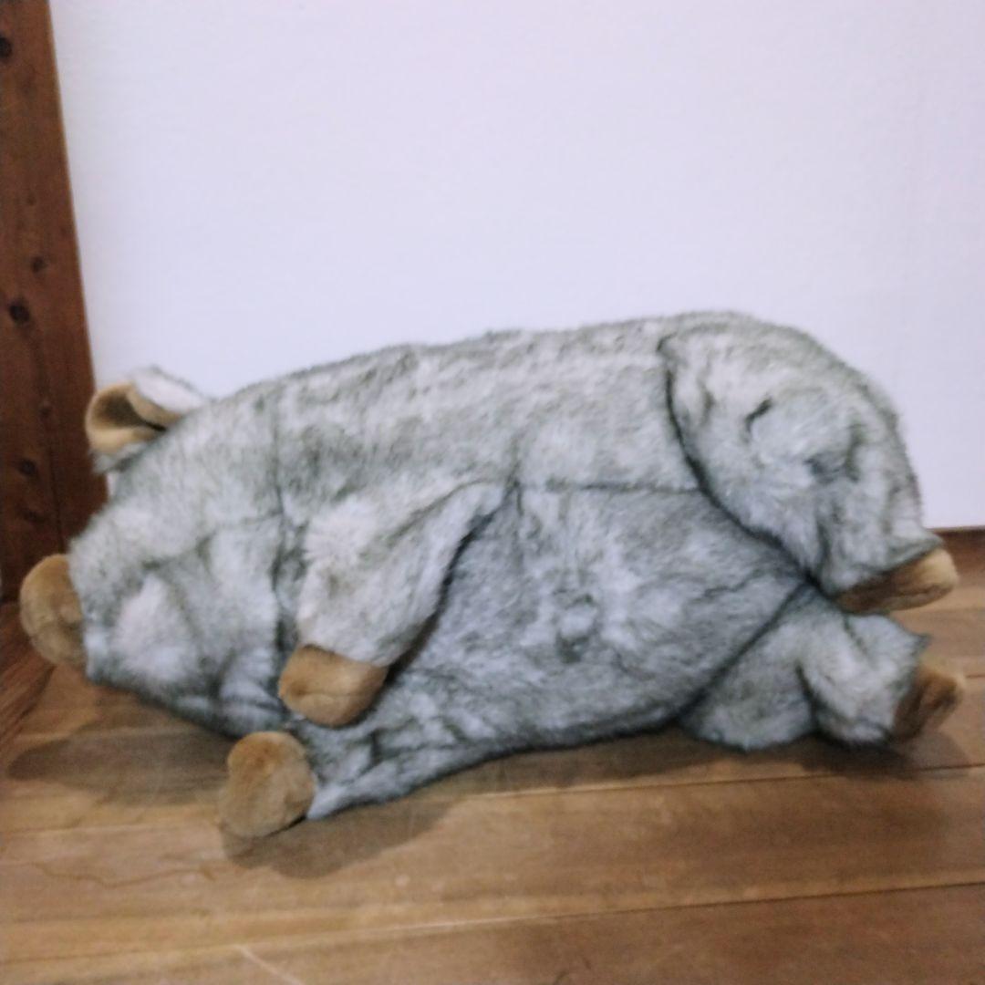 トイザらス　特大サイズ　リアルぬいぐるみ　ブタ　animal alley　廃盤品