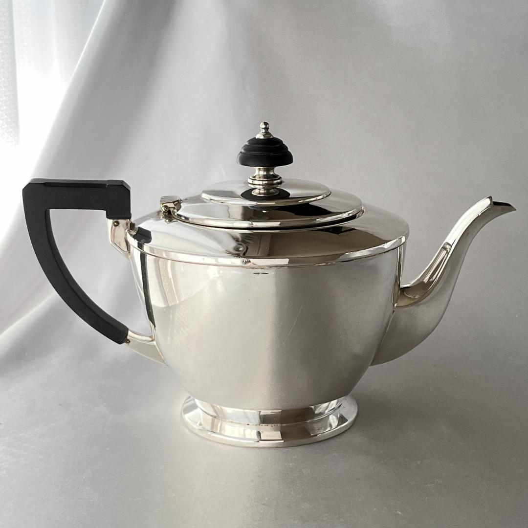 【Mappin & Webb】 アールデコのティーポット マッピンアンドウェッブ