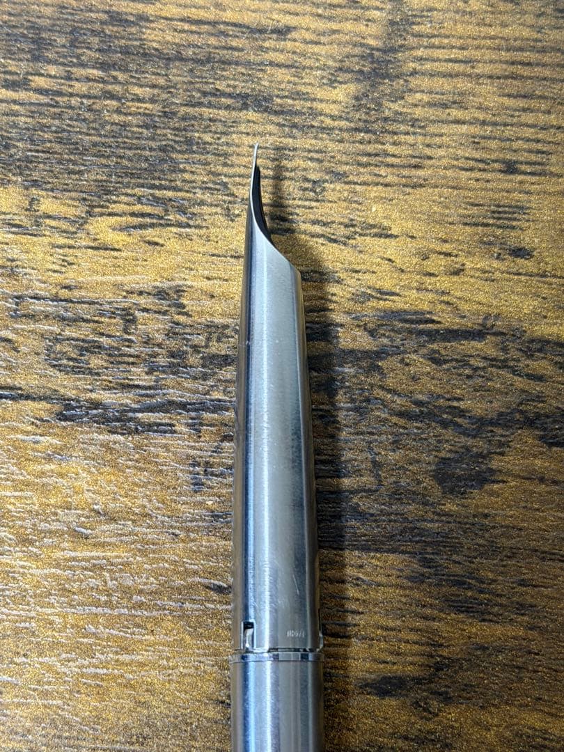 筆記確認＆洗浄済　1971年製　ペン先軸一体　パイロット　ミュー　万年筆　中細字