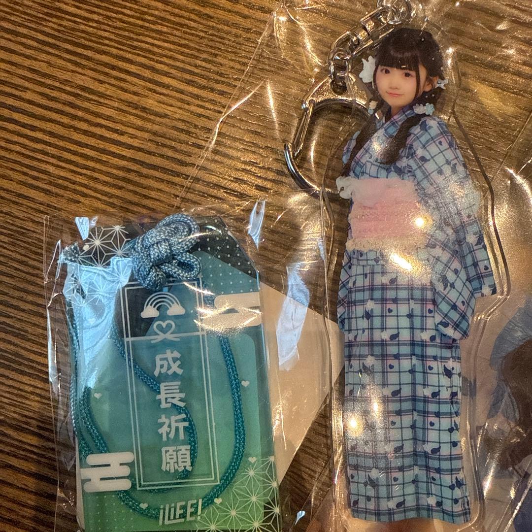 iLiFE! 虹羽みに アクキー 缶バッジ クリアカード アクリルお守り　セット