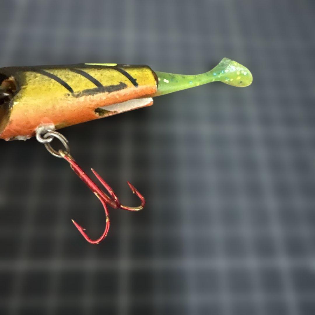 希少アランコール　ACプラグ ACミノー タイガー　オールド