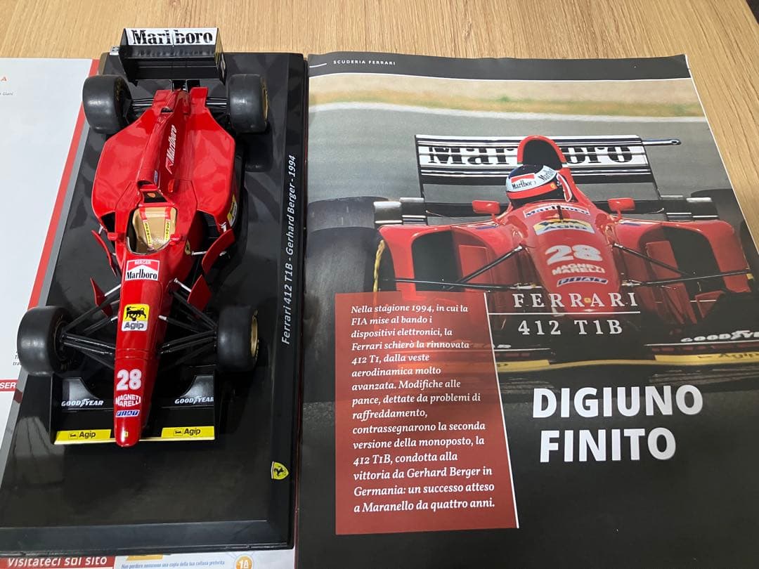 みーちゃん日本未発売 フェラーリビッグスケールF1コレクション 412T1