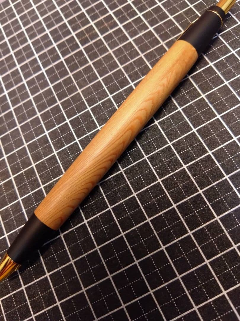 野原工芸　シャーペン　新型　屋久杉　0.5mm パンフ　記念ノート