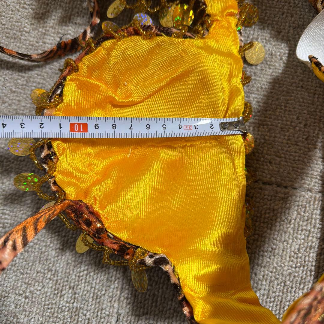 レオパード柄 ベリーダンス セットアップ