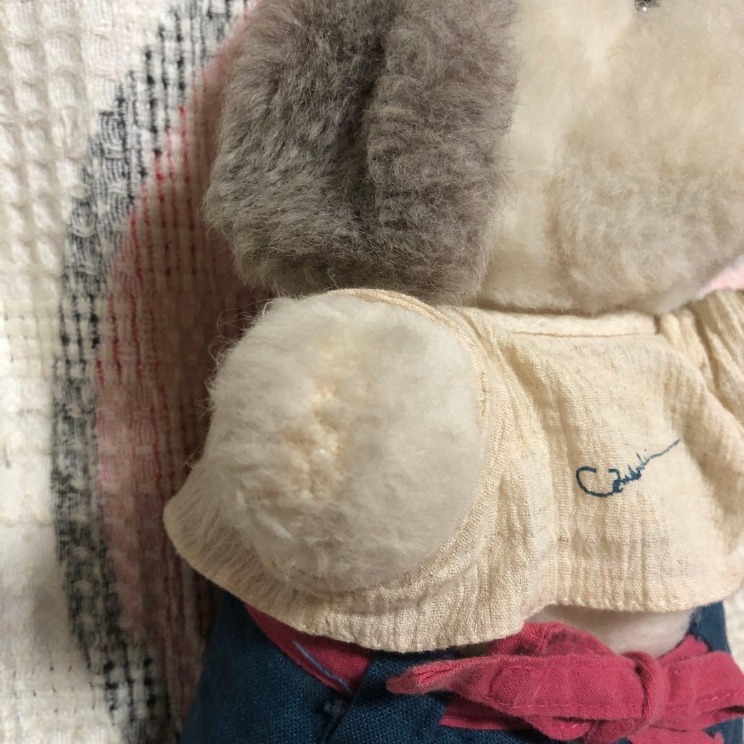 オリエンタルトーイ　うめ吉　立ち姿　ぬいぐるみ　中古品