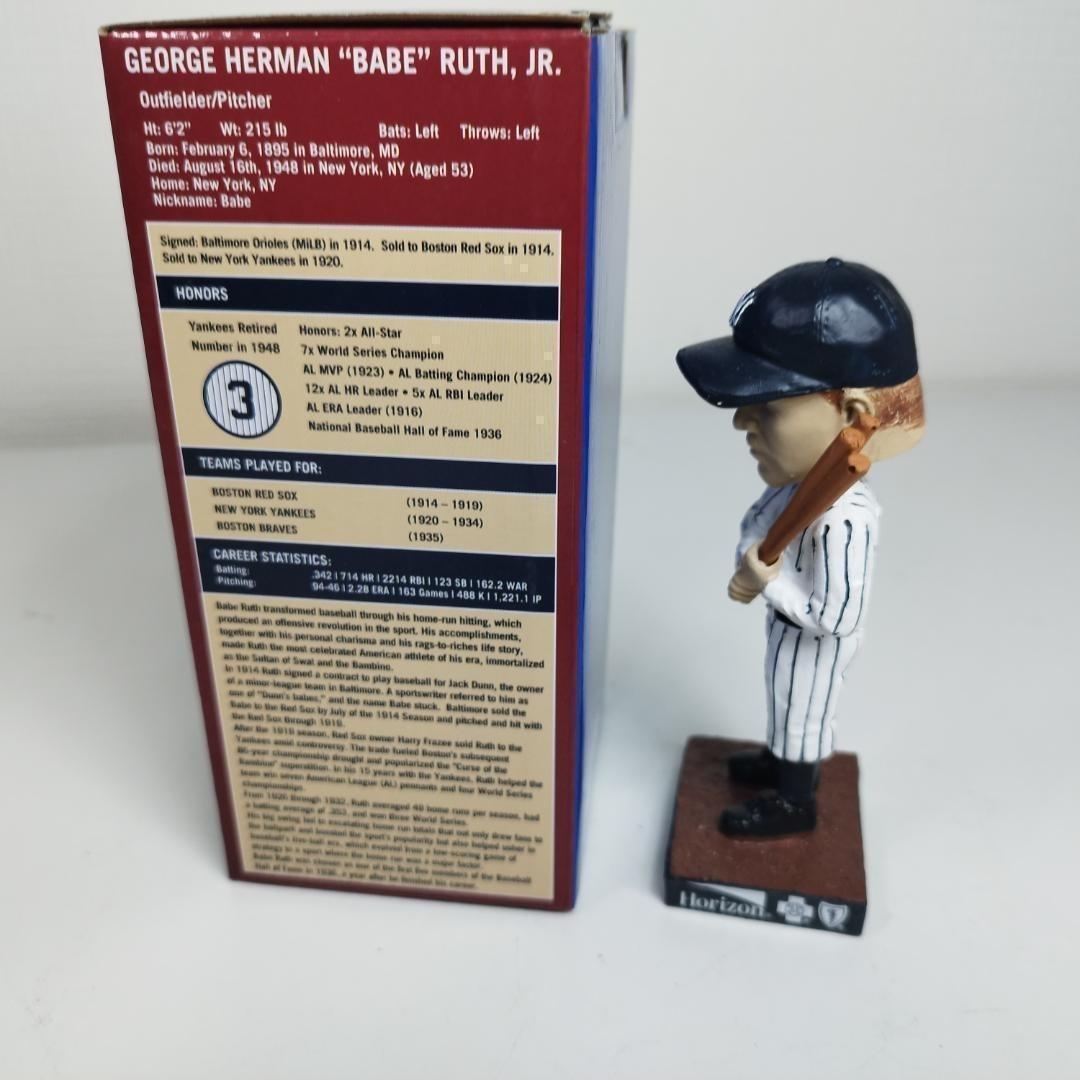 ベーブルース ヤンキース ボブルヘッド 首振り人形 バブルヘッド 新品 h505