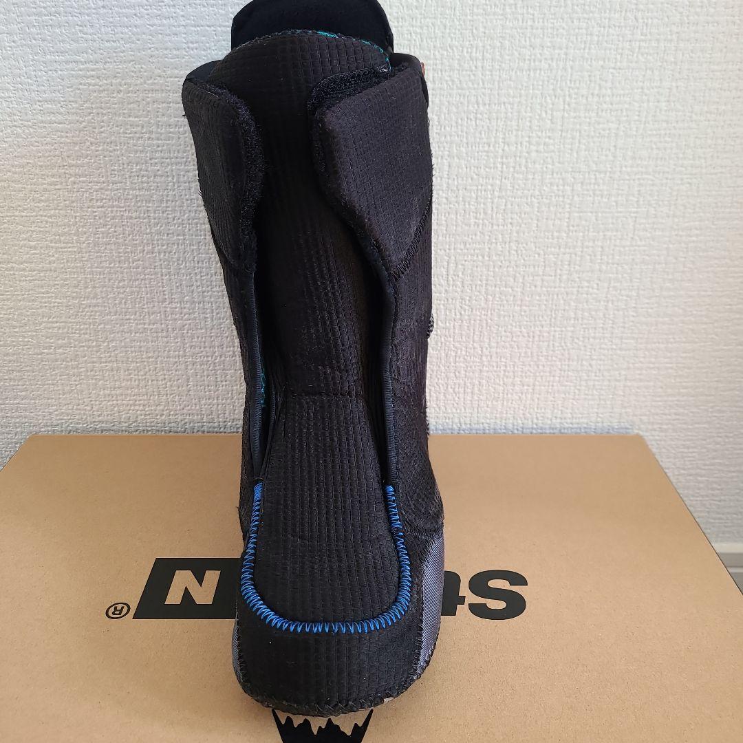 バートンステップオンブーツ レディース 25.5㎝ Felix WIDE 黒色