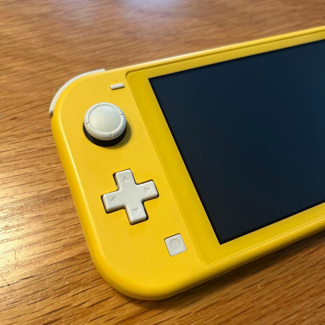 Nintendo Switch Lite イエロー(左スティックに不具合あり)