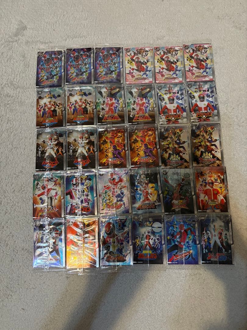 イタジャガ　スーパー戦隊シリーズ　フルコンプセット全50種　未開封　60枚セット