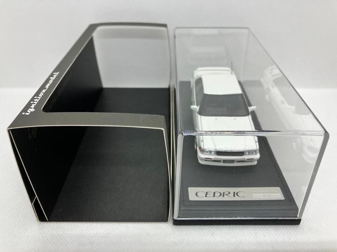 ★1/43★ニッサン セドリック グランツーリスモ SV★Y31★ホワイト★日産