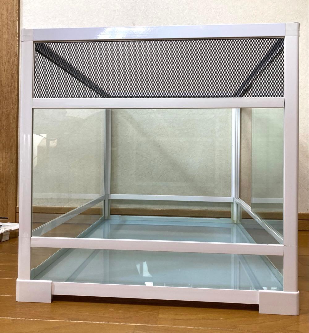 三晃商会　パンテオン ホワイト WH6045 ケージ　爬虫類　小動物