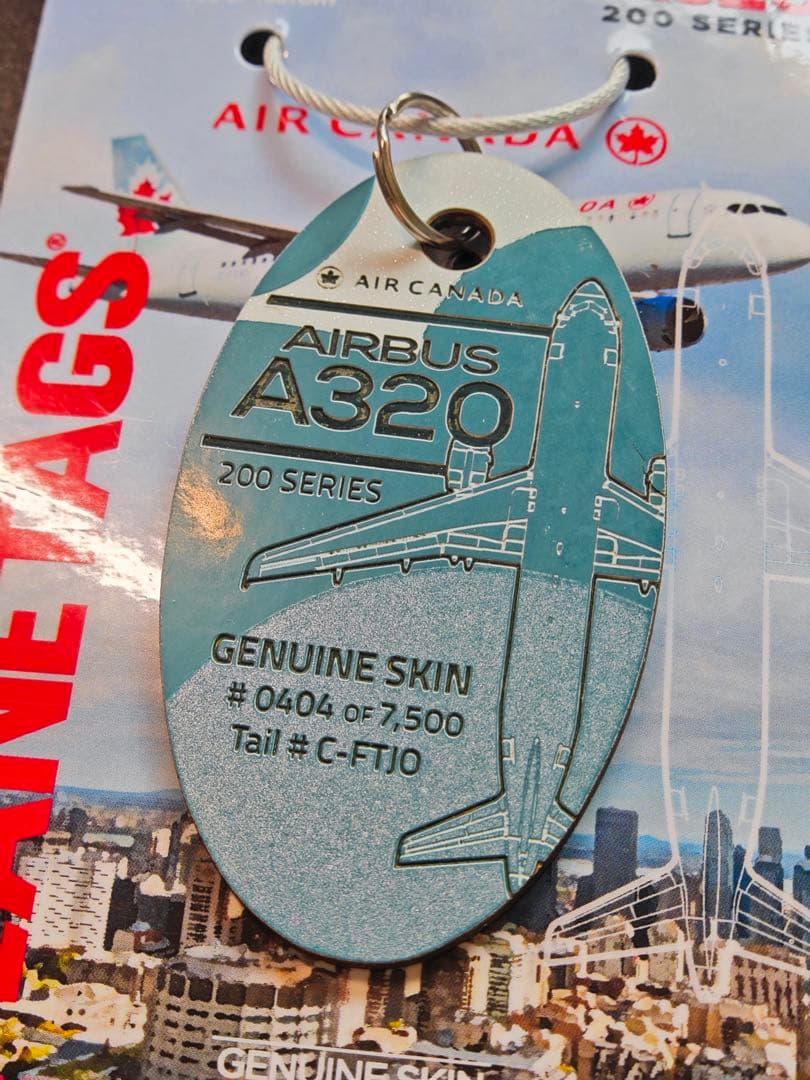 エア・カナダ Planetags A320-211 C-FTJ