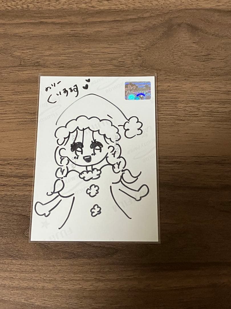 イコプレ 直筆 生写真 イコラブ 裏コメ　大場花菜 11