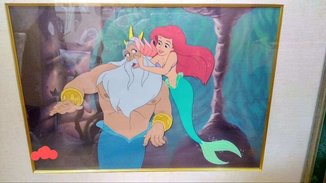 ディズニー　セル画　リトル・マーメイド