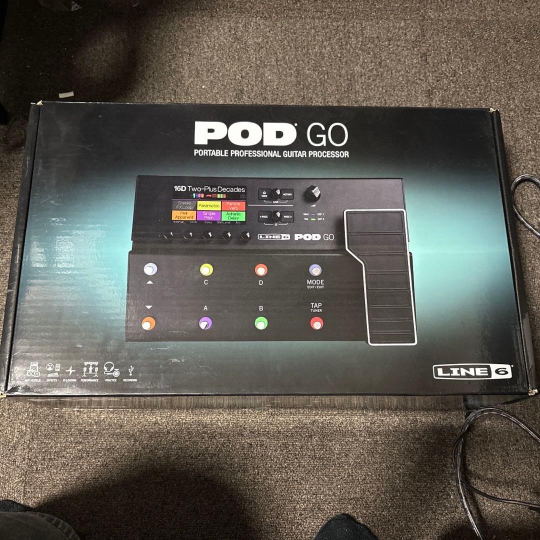 LINE 6 POD GO ギタープロセッサー