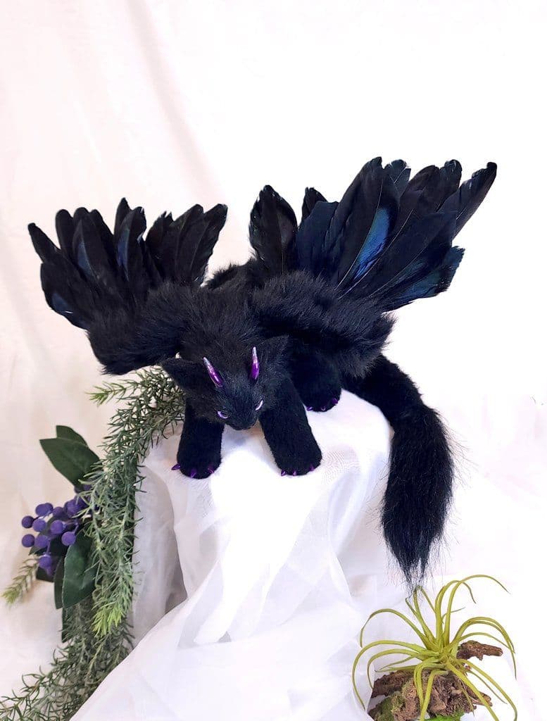 アートドール ぬいぐるみ　ドラゴン　一点物