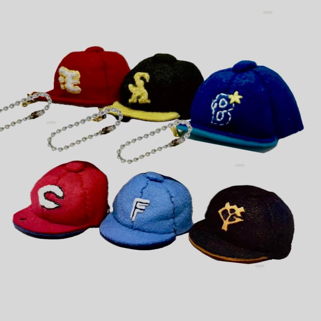 【オーダー受付中】卒部記念 部活応援 部活お守り 野球帽子型フェルトマスコット☻