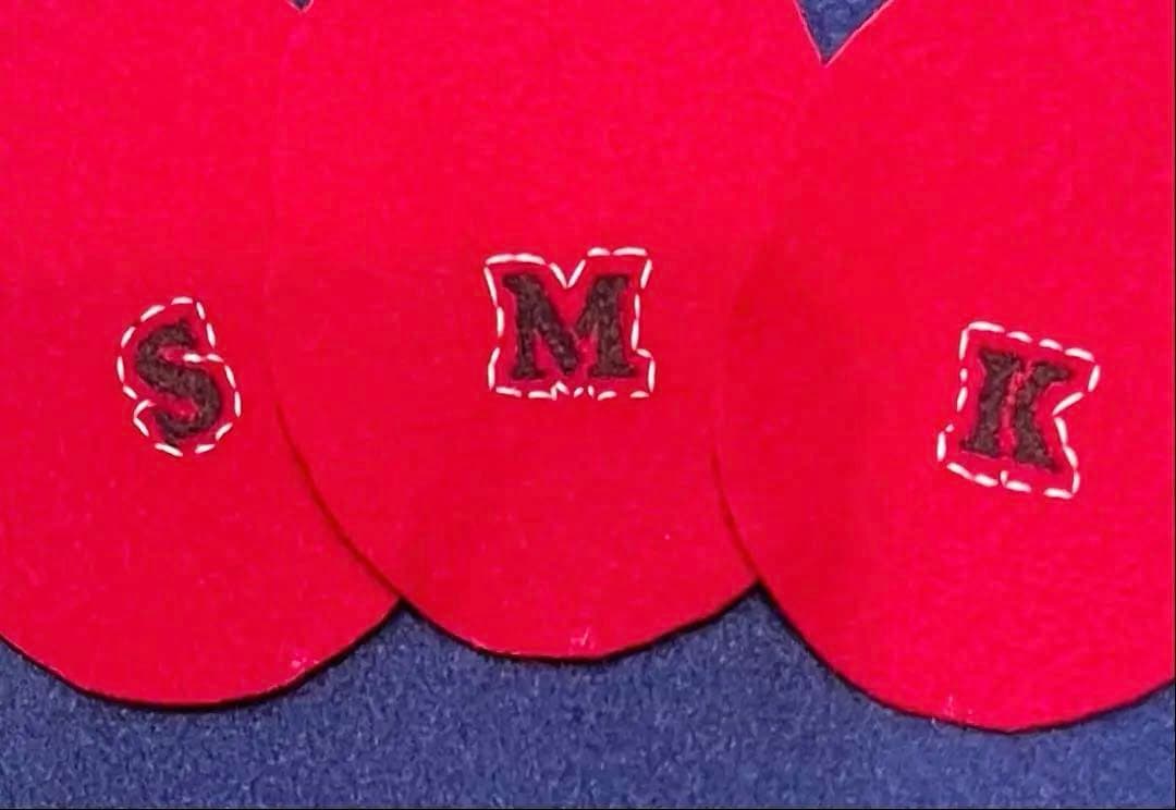 【オーダー受付中】卒部記念 部活応援 部活お守り 野球帽子型フェルトマスコット☻