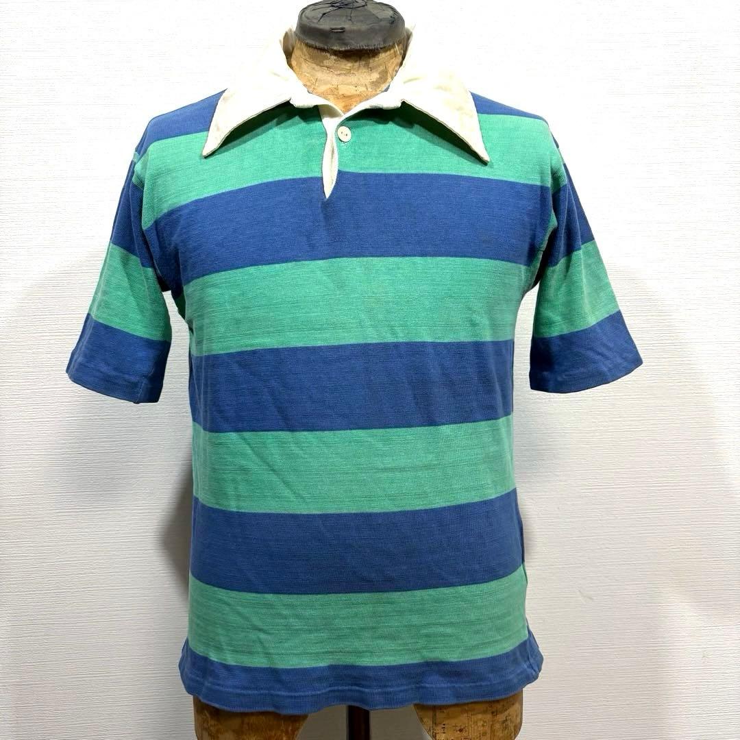 筆記体 最初期 70s NIKE ナイキ ラガーシャツ ビンテージ オリジナル