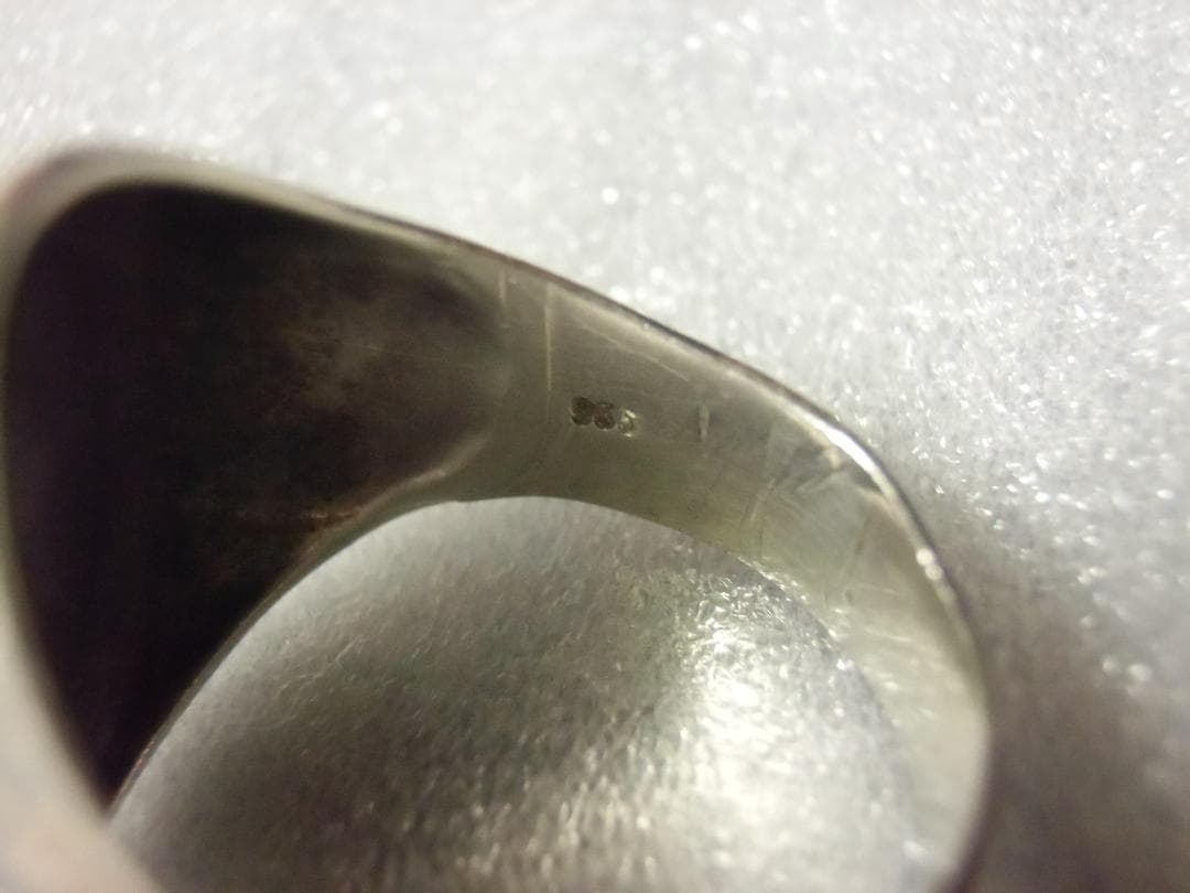 ＢＷドイツ軍/連邦軍＊陸軍＊第１空挺師団＊９３５銀製リング（実物）