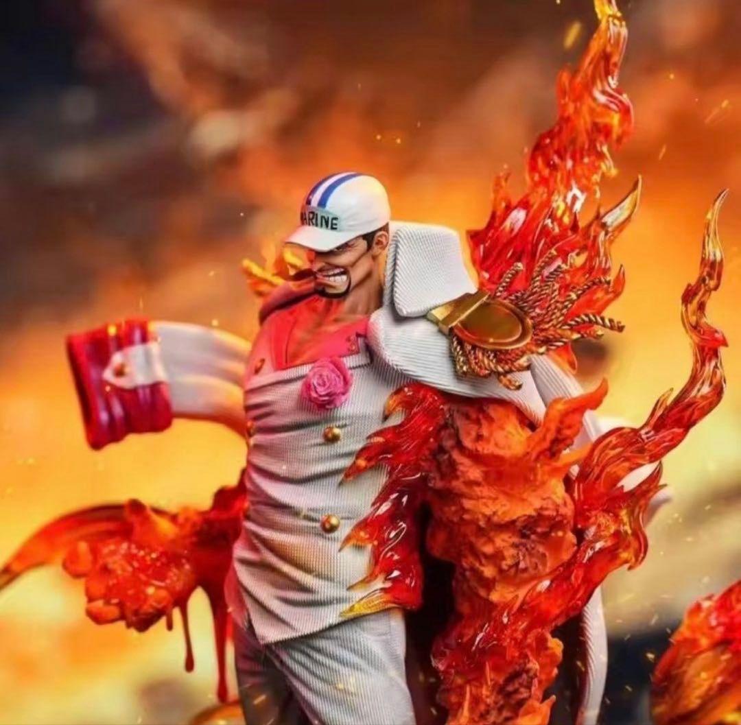 ワンピース　海軍 赤犬　サカズキ　フィギュア　ガレージキット