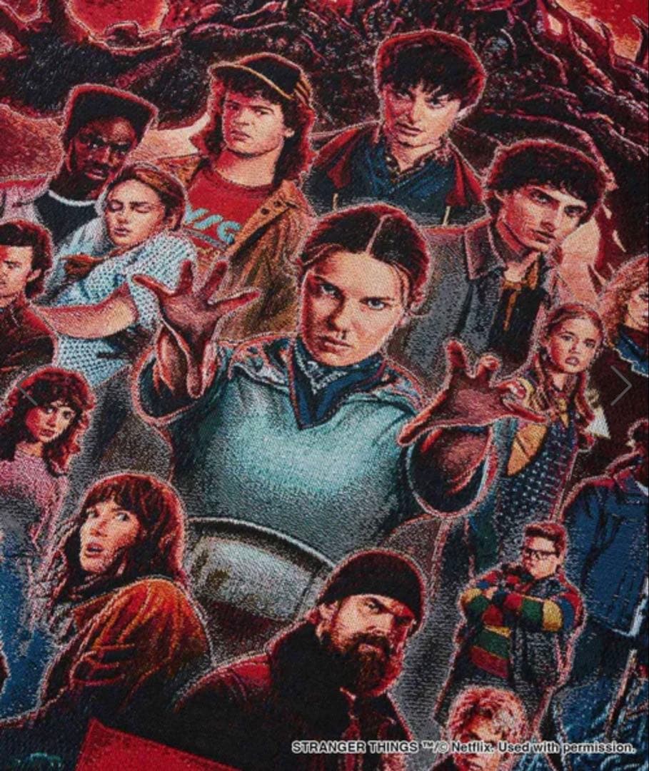 【新品未開封】ストレンジャー・シングス ブランケット