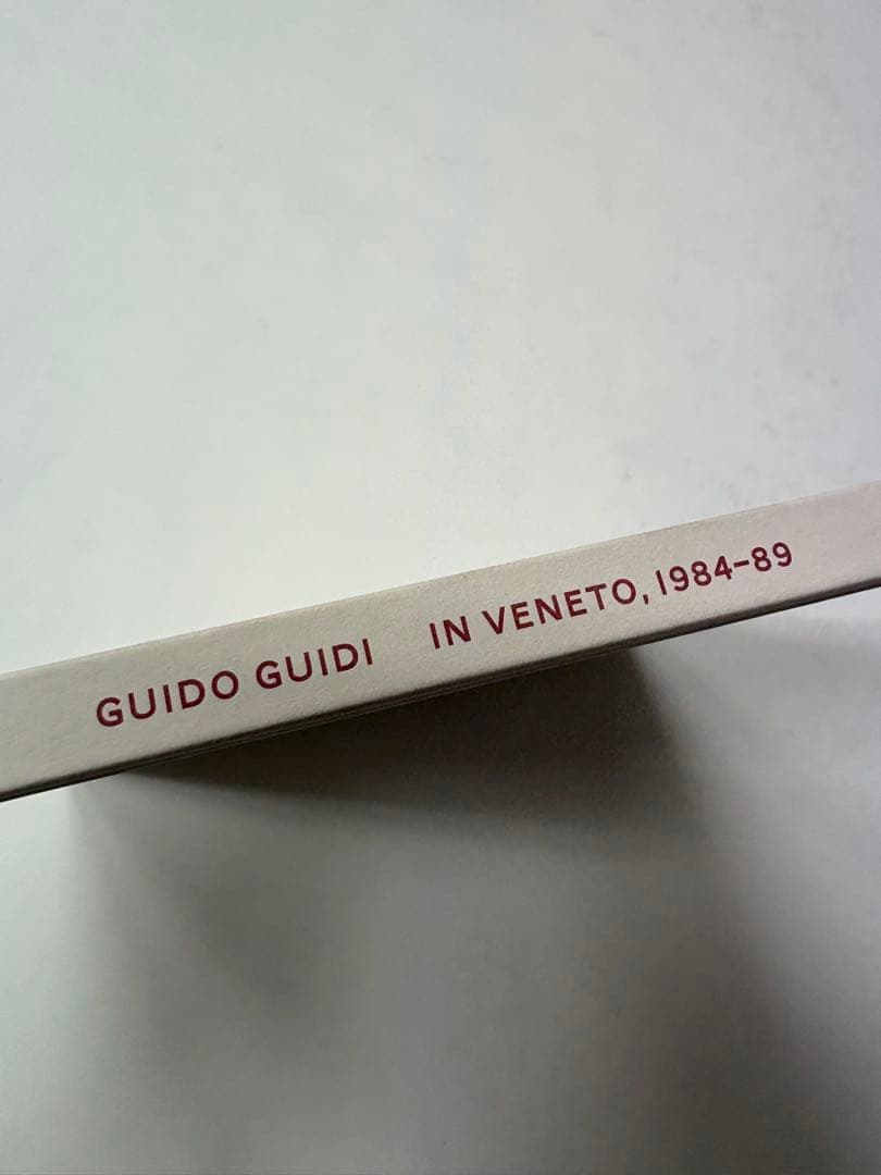 Guido Guidi In Veneto 1986-89 8x10 / 写真集