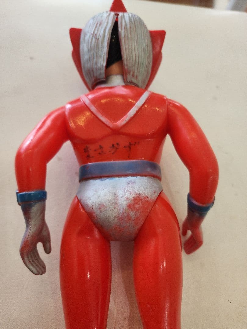 ゴッドマン　ソフビ　ブルマァク　　面取れ　３２センチ　貴重　当時物