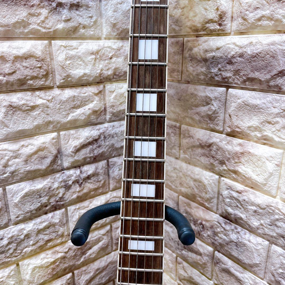 【音出し確認済み】メイソン　エレキギター　レスポール　ホワイト