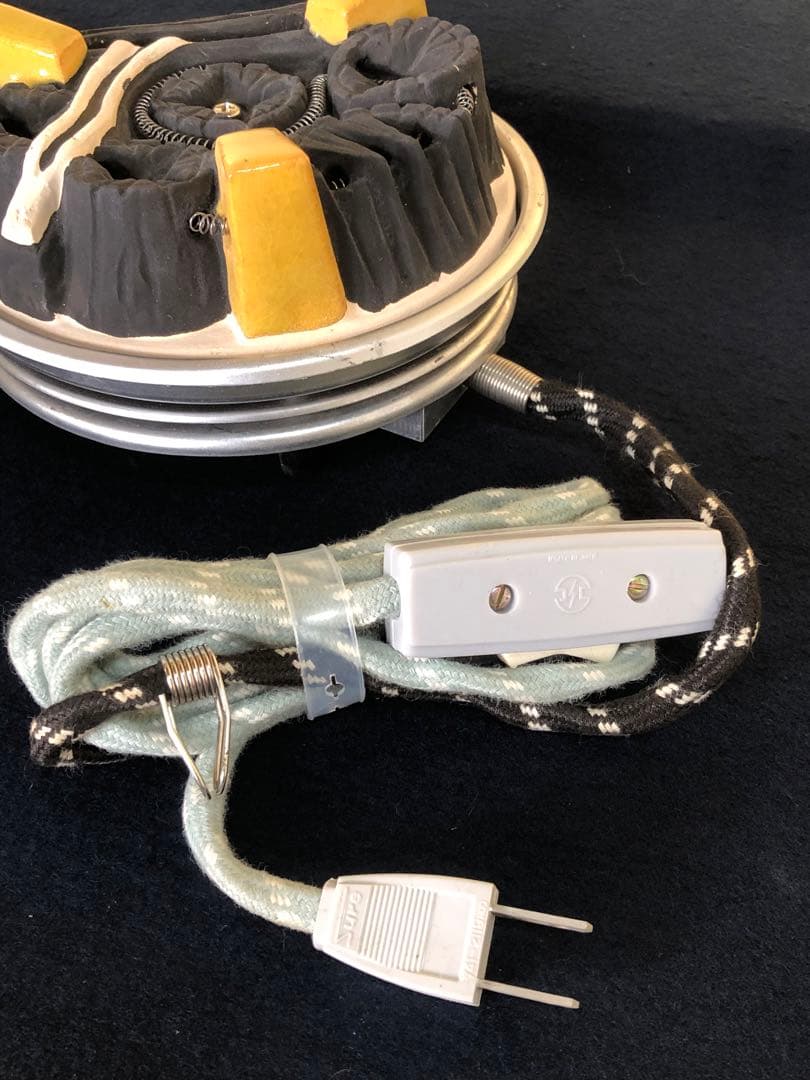 《R》茶道具 野々田商店 炭型電熱器 B 元箱　1f