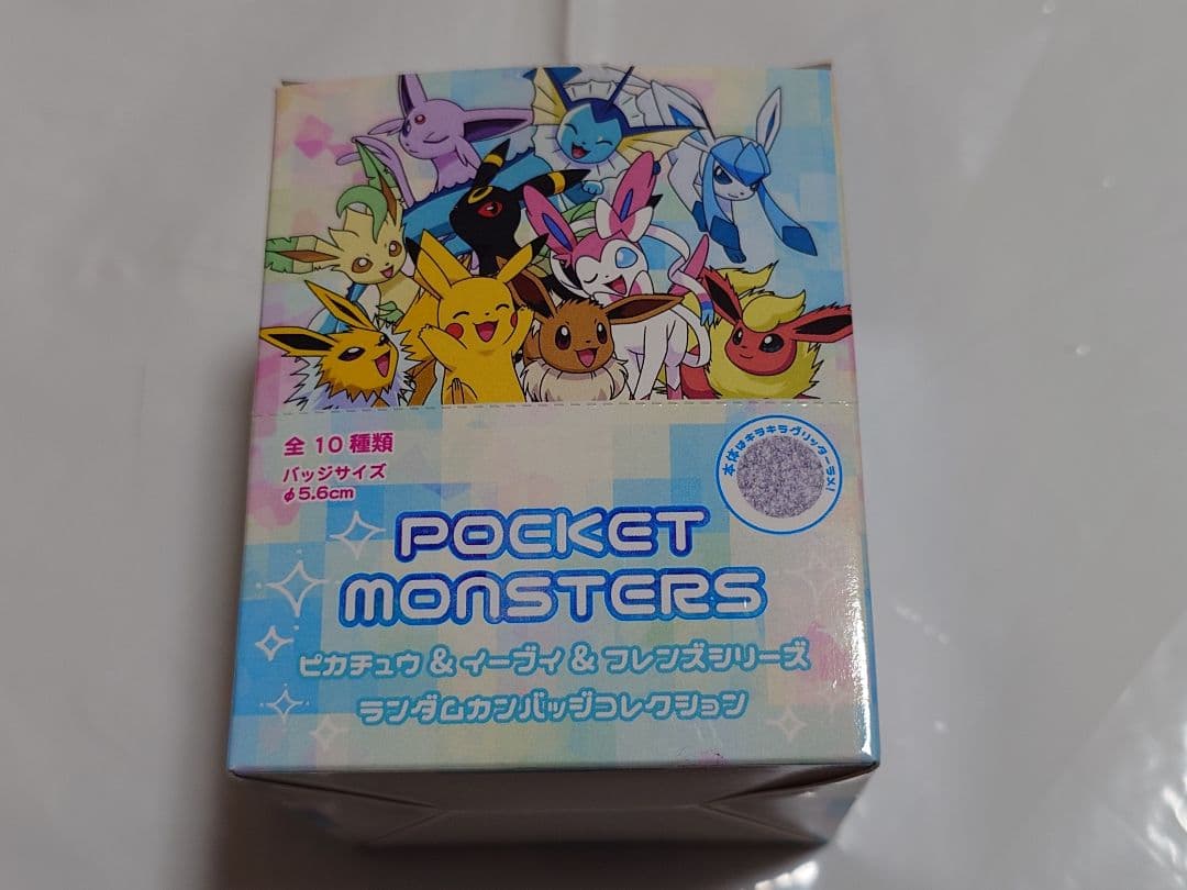 ポケモン☆イーブイフレンズ 缶バッジ シャワーズ ブラッキー ニンフィア