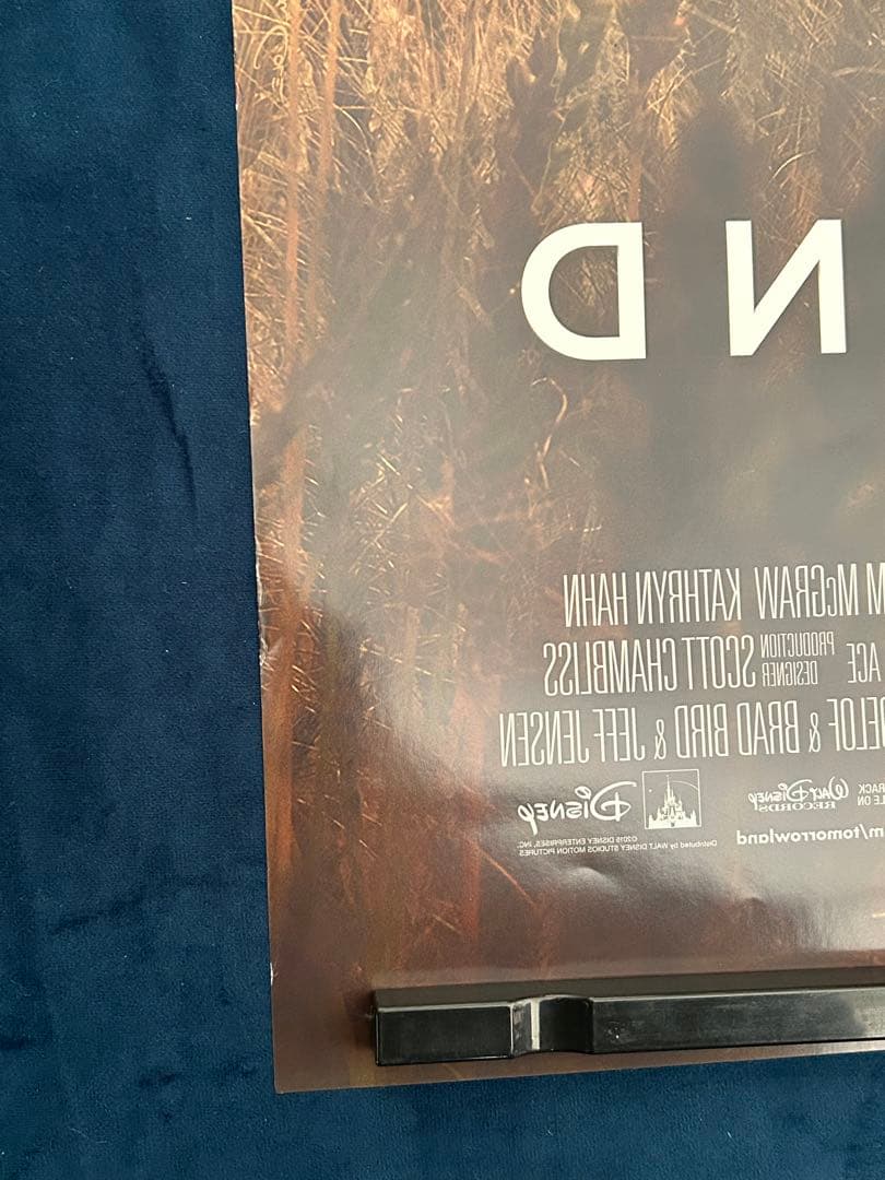 トゥモローランド　USオリジナル映画ポスター