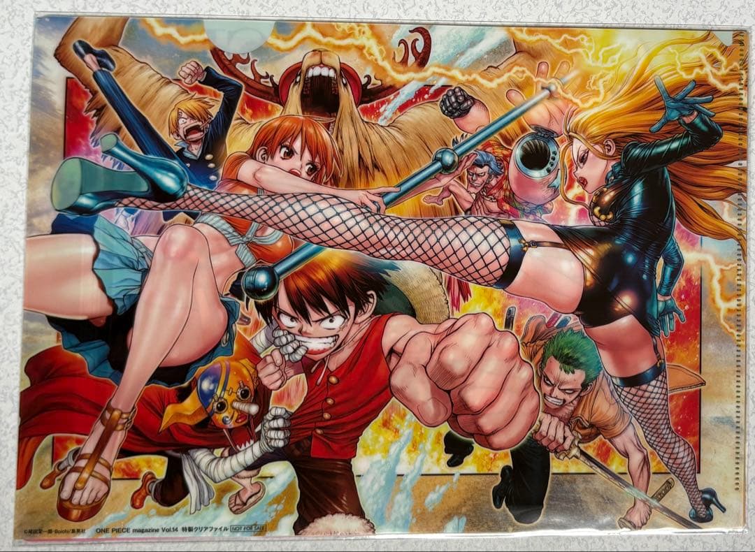 ワンピースマガジンVol.14 懸賞当選品 特製クリアファイル