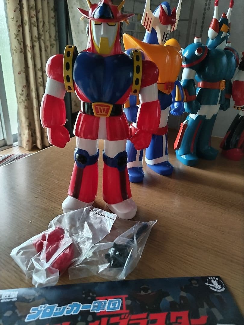 超レア！メディコム　ソフビ　ブロッカー軍団IVマシーンブラスター４体セット