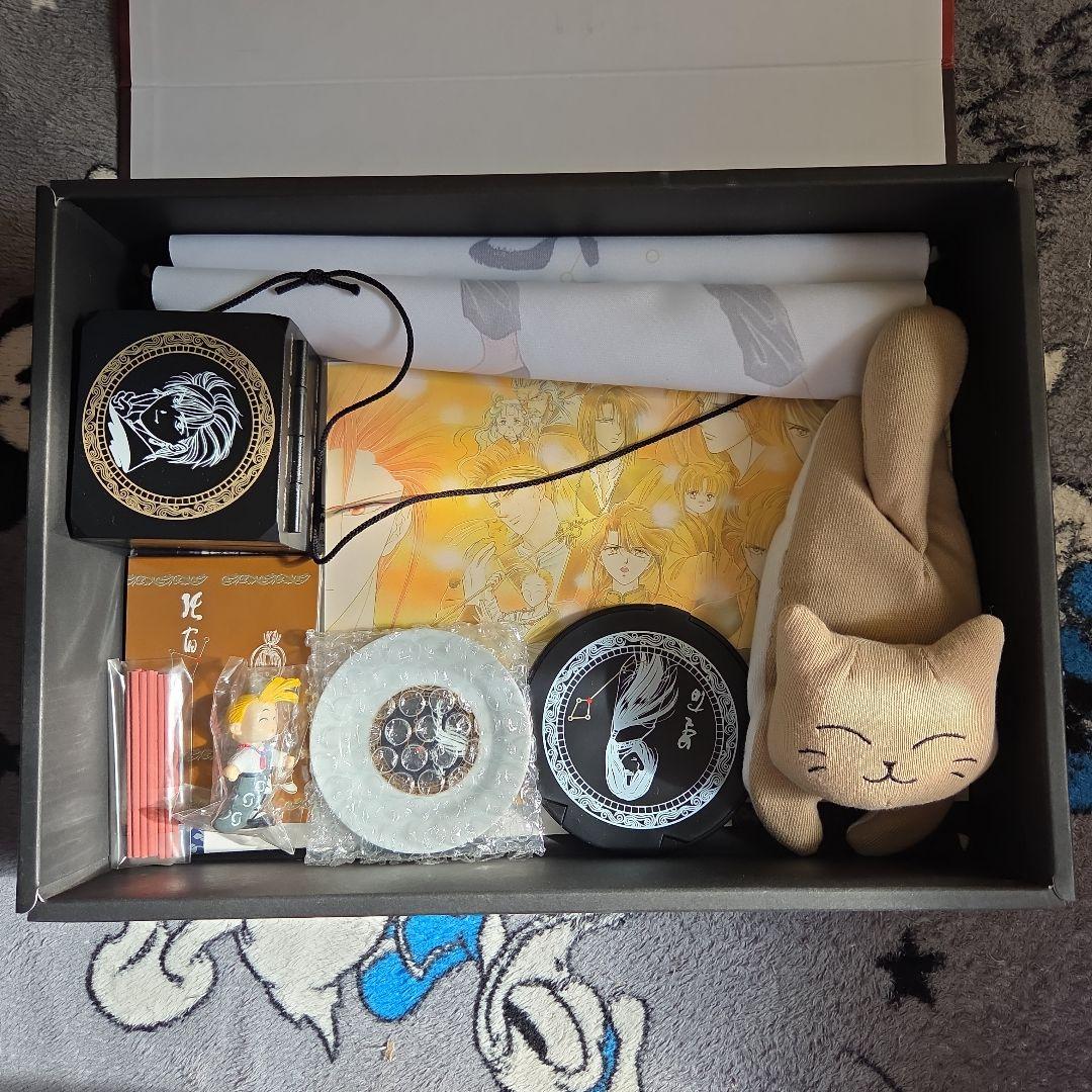 ふしぎ遊戯　グッズ　スペシャルBOX　ボックス　漫画　フィギア　タペストリー