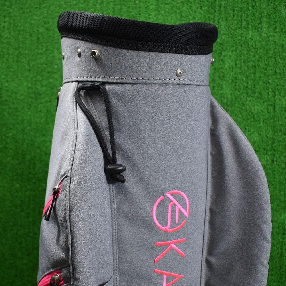 Kasco/キャスコ ゴルフ キャディバッグ９型【ライトグレー】新品！