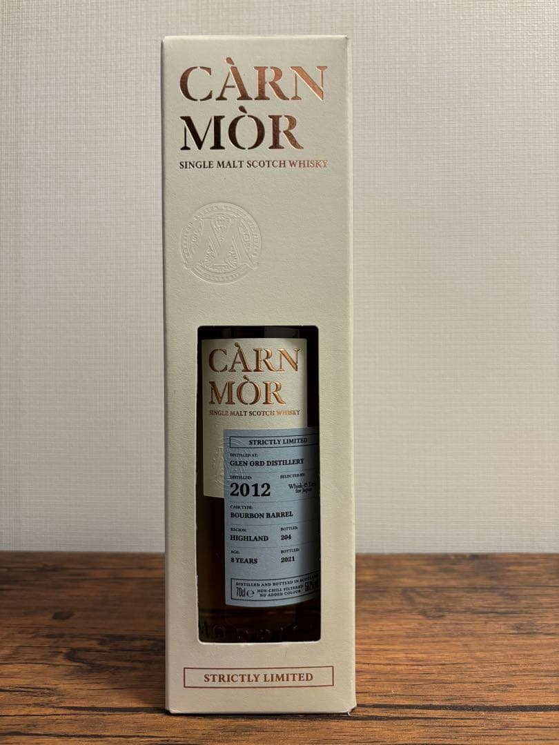 【日本市場限定】グレンオード8年 2012 バーボンバレル　カーンモア