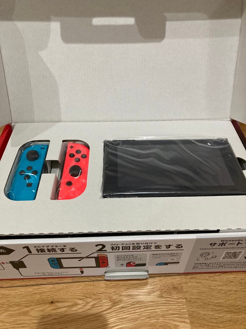 美品　Nintendo Switch バッテリー強化版　SDカード128G付き