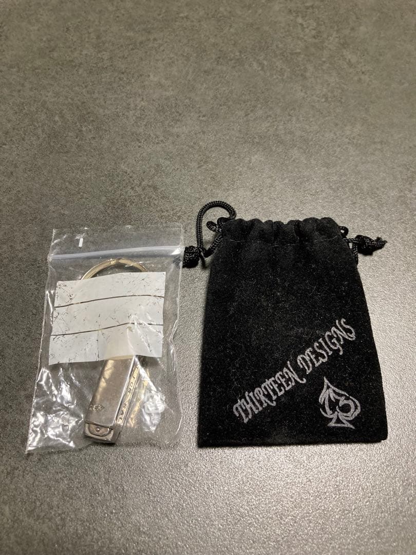【非売品】AEROSMITH×THIRTEENDESIGNSシルバーキーホルダー