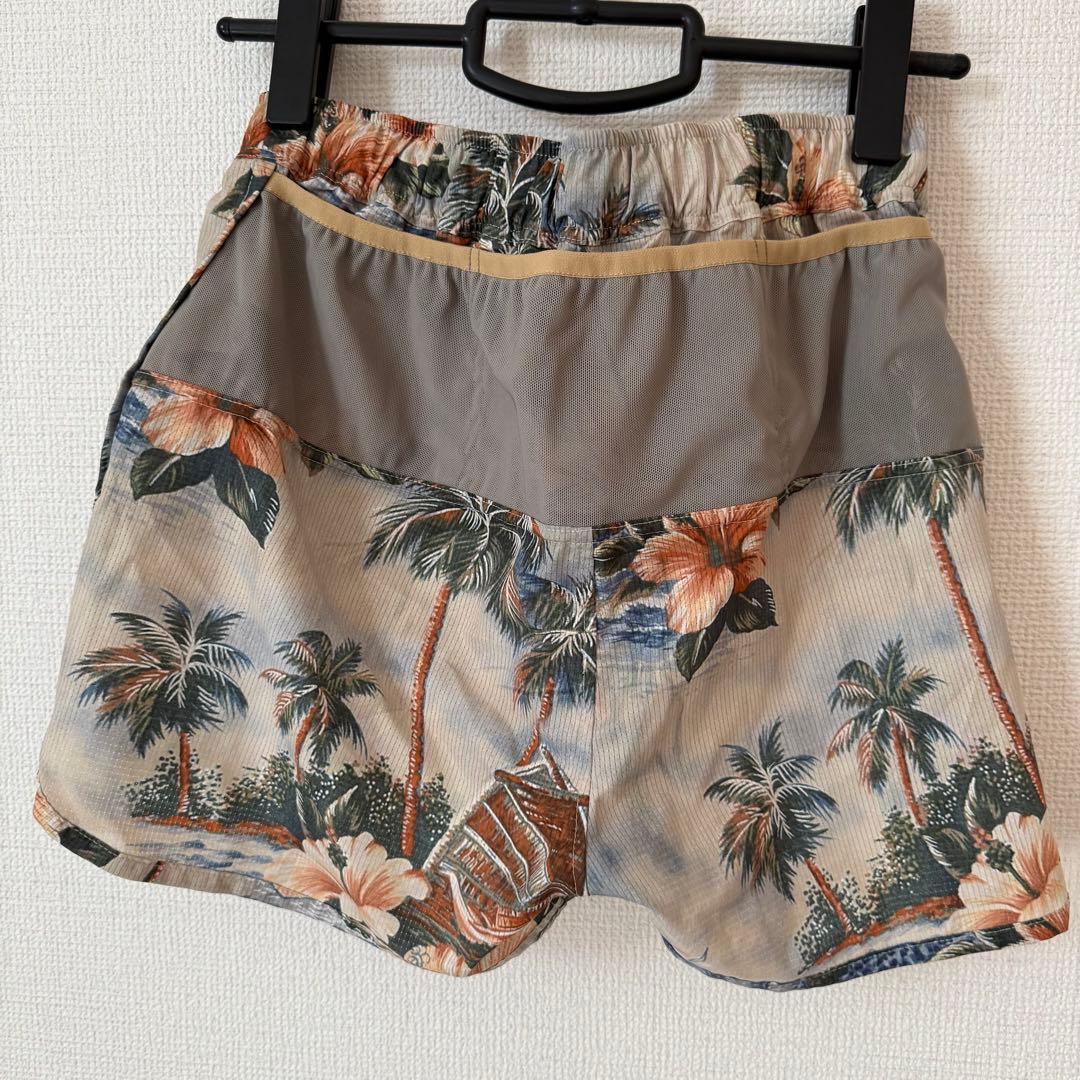 MMA ヴィンテージアロハプリント ランニングパンツ Sサイズ