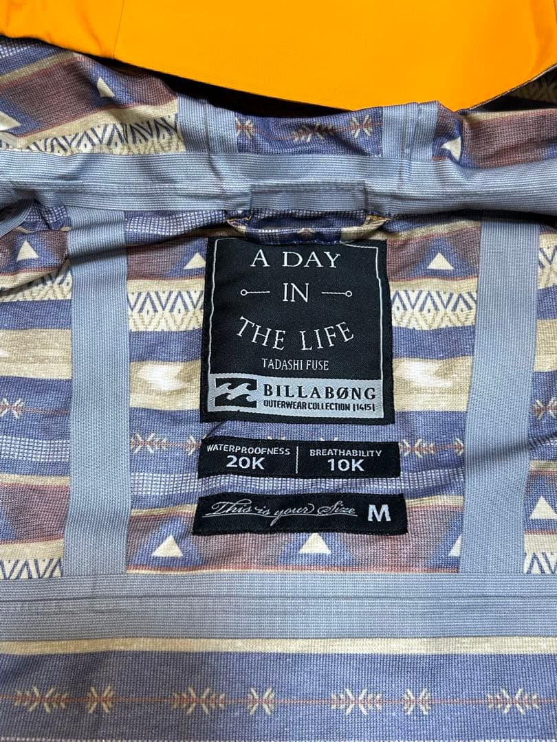 ビラボン / Billabongスノーウェア/布施 忠 モデル/新品未使用品