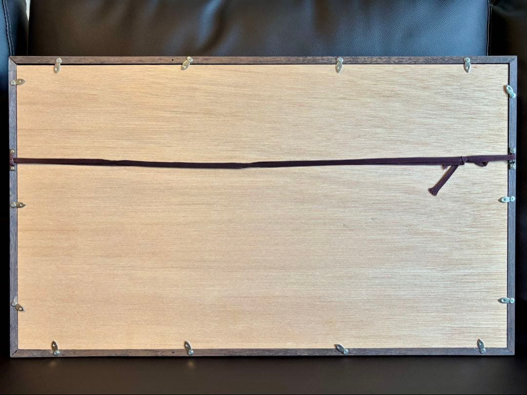 紅葉 額装 川原田邦彦 茂木愛子 2010年制作