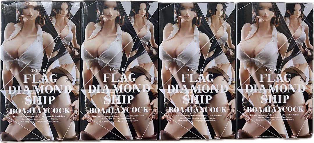 ワンピース ボア・ハンコック FLAG DIAMOND SHIP 4体セット