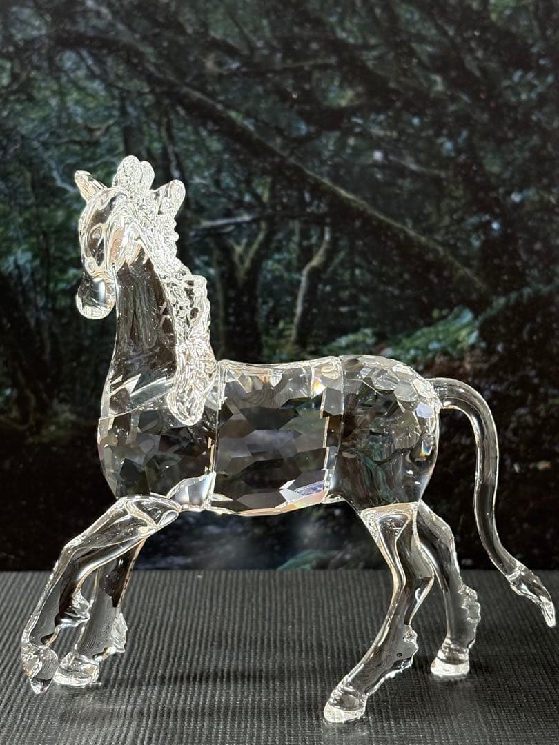 スワロフスキー【僕　凛々しいでしょ？】ユニコーン