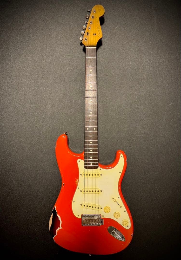 Fender ST62 -TX マルチレイヤー　レリック　リフレット　ラッカー