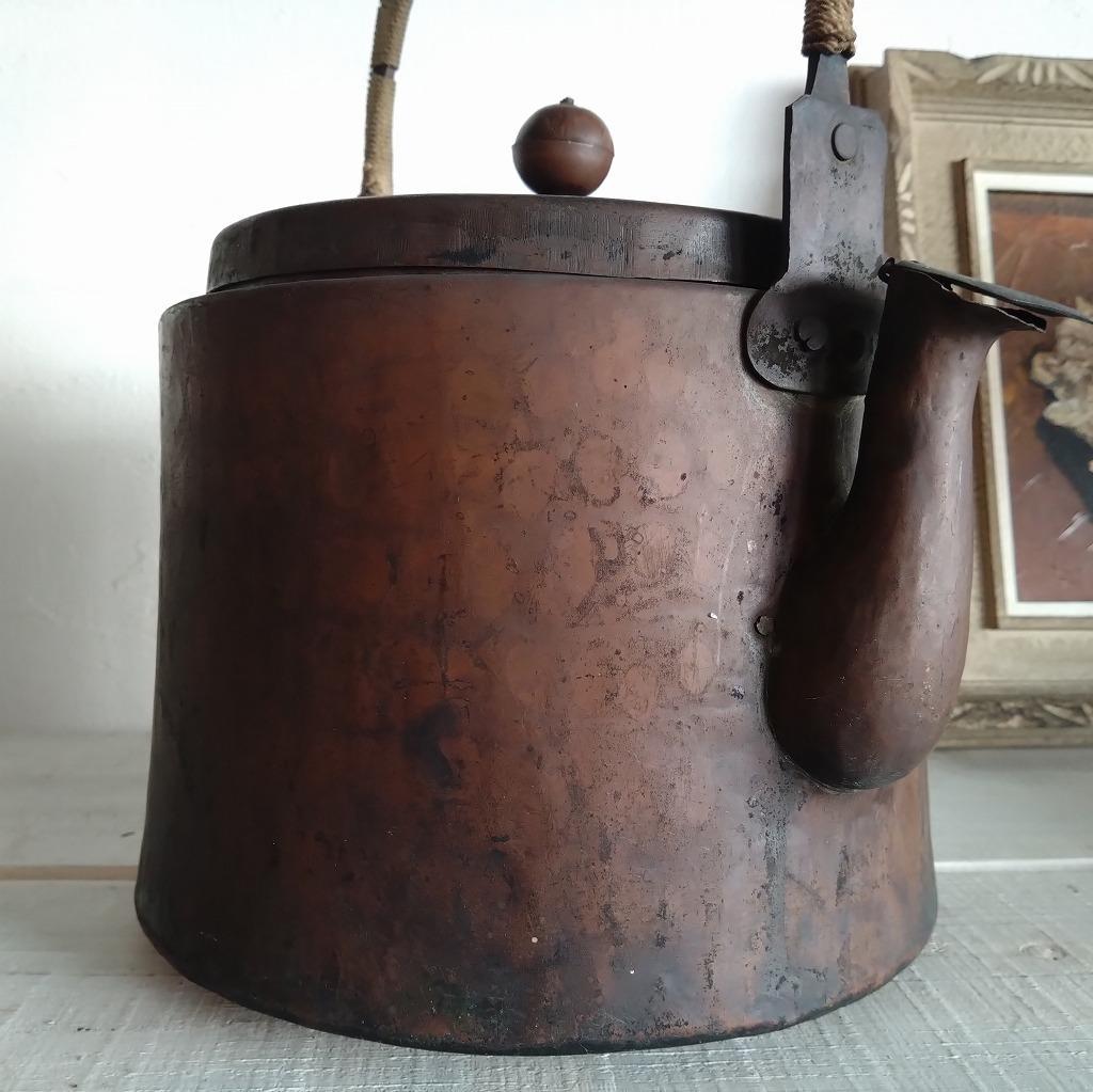 銅製　やかん　古道具　茶道具