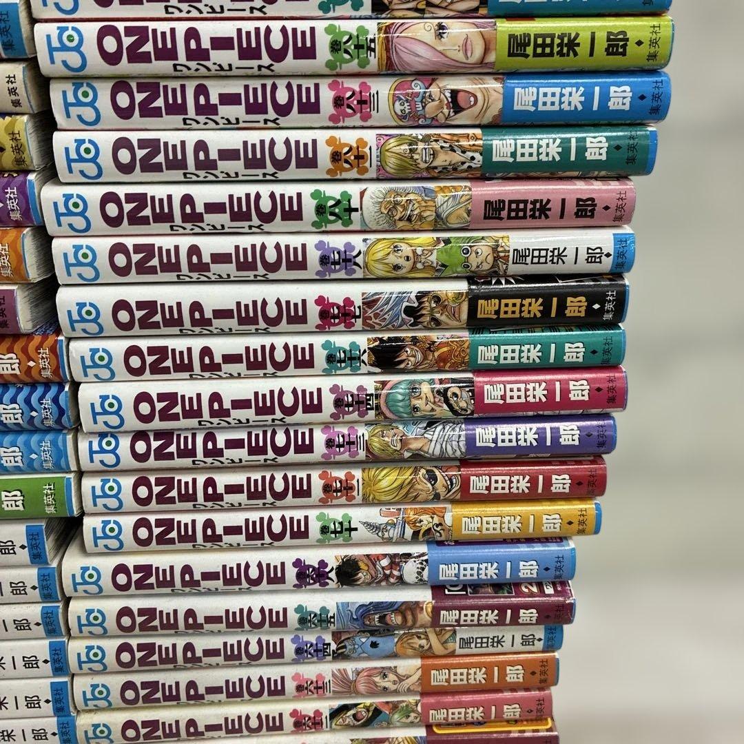 ワンピース1〜105巻 無い巻有り