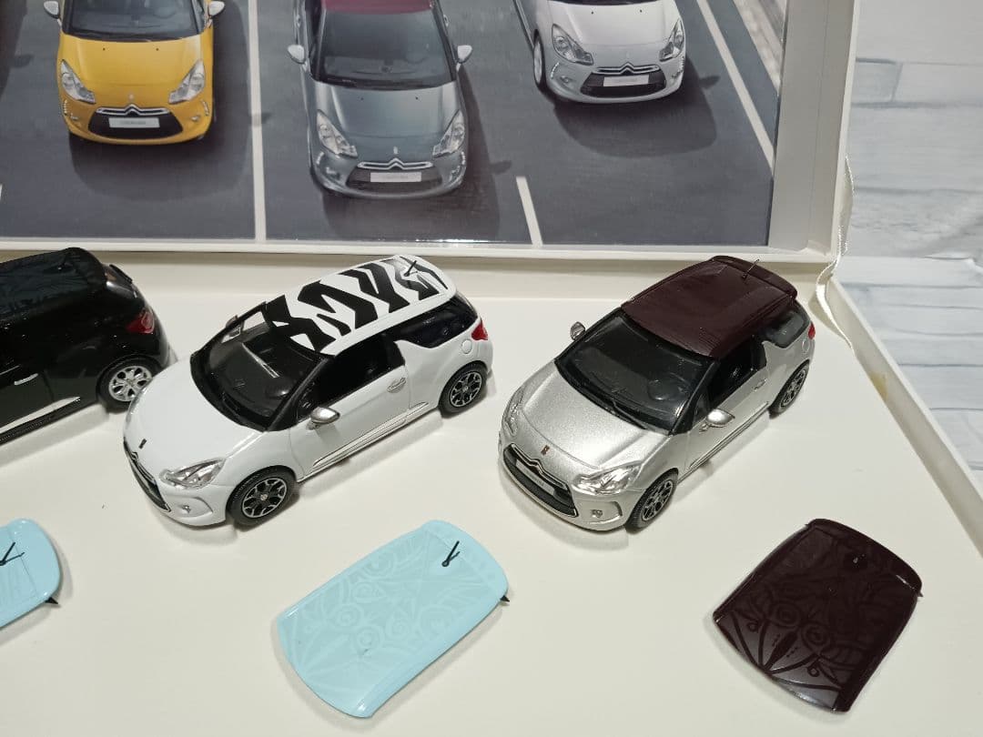 1/43 シトロエン　DS3  ディーラー品　ミニカー　4台セット