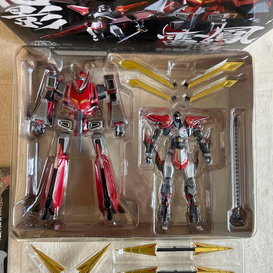 超合金魂　忍者戦士　飛影　爆竜　鳳雷鷹　黒獅子　　3体　セット